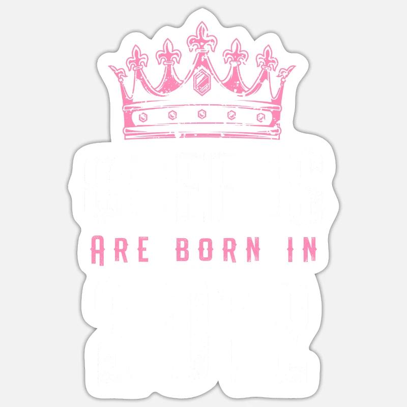 born en 2012 - Sticker taille S (10 x 10 cm) - blanc mat