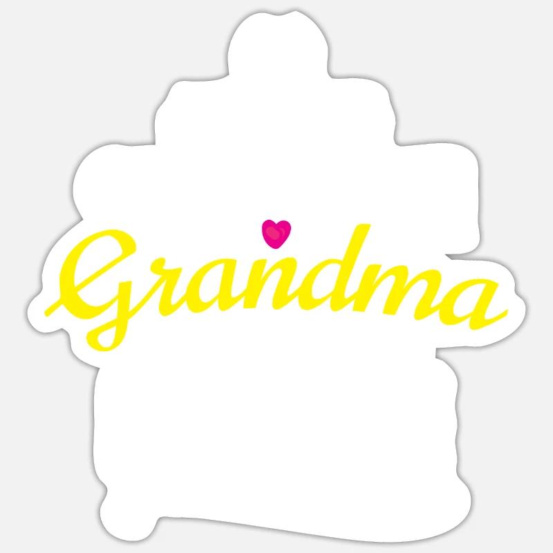 Öffnet Den Ich Werde Oma Großmutter Sticker Größe S (10 x 10 cm)