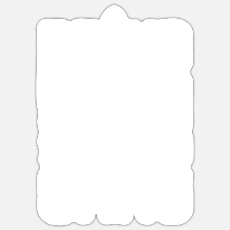 Surf surf surf surf surf planche de surf plage cadeau - Sticker taille S (10 x 10 cm) - blanc mat