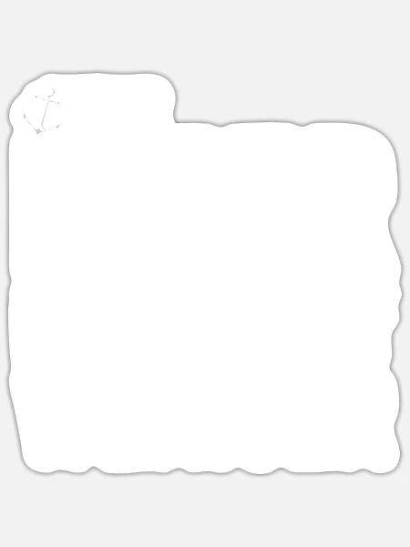 Norddeutschland Moin Geschenk - Sticker Größe S (10 x 10 cm) - Mattweiß