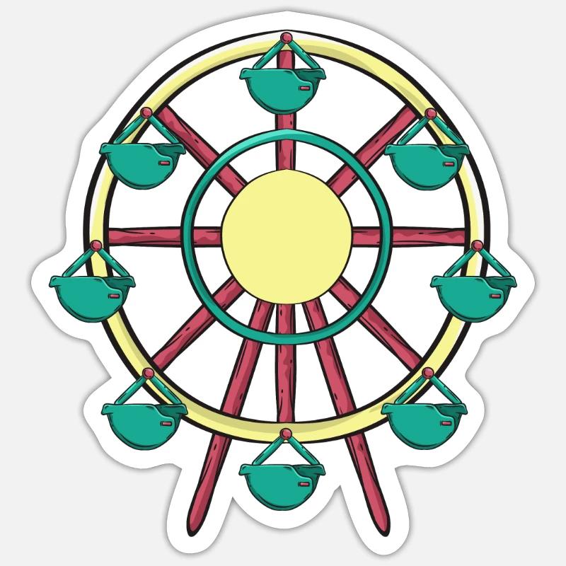 Sticker Größe S (10 x 10 cm) - 