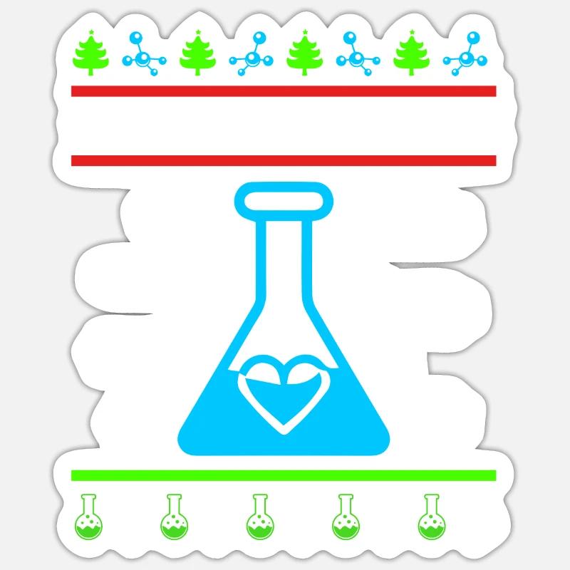 Oh Chemist Tree Chemistry Students Chemist Sticker size S (10 x 10 cm)