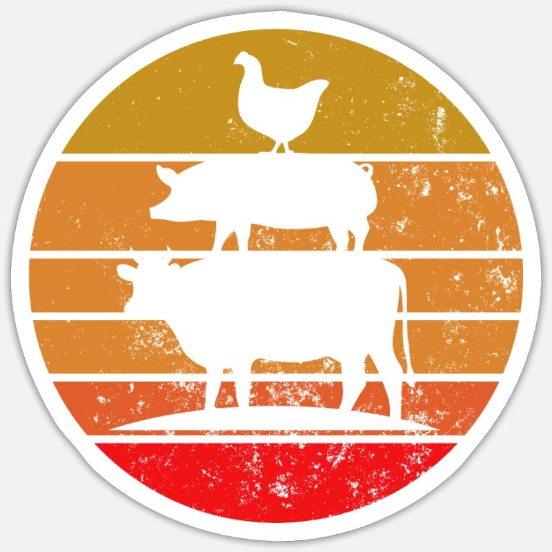 Sticker taille S (10 x 10 cm) - 