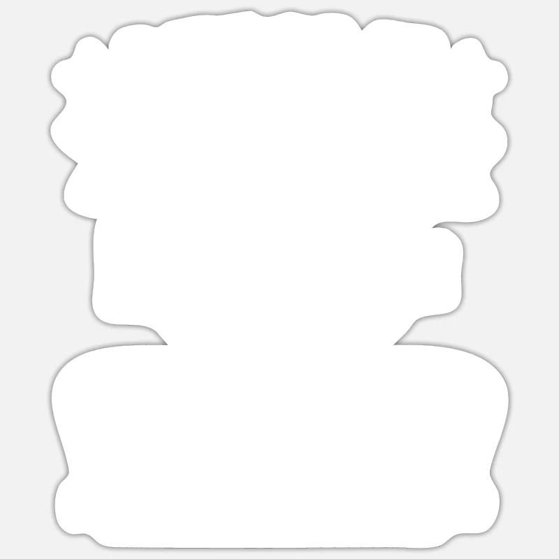 Uncle Uncle Gift - Sticker size S (10 x 10 cm) - white matte