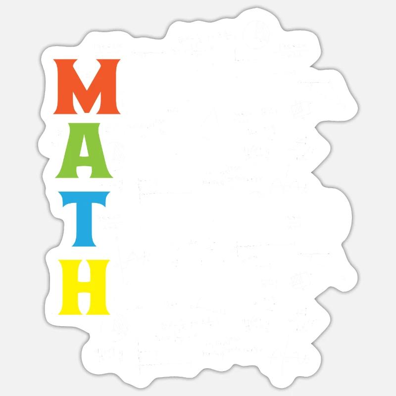 MATH Mistakes Allow Thinking To Happen Sticker taille S (10 x 10 cm)