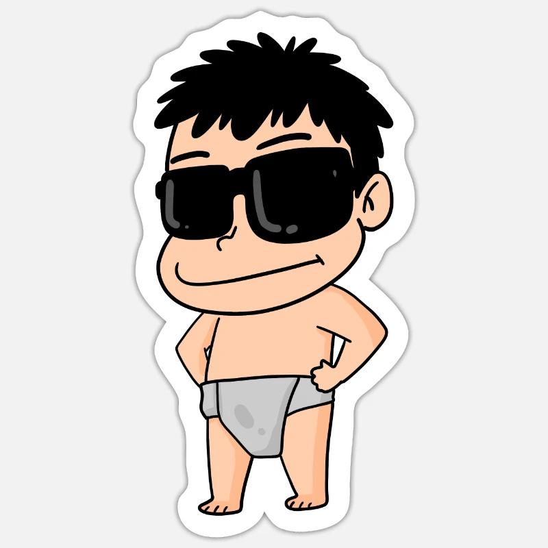 Sticker taille S (10 x 10 cm) - 