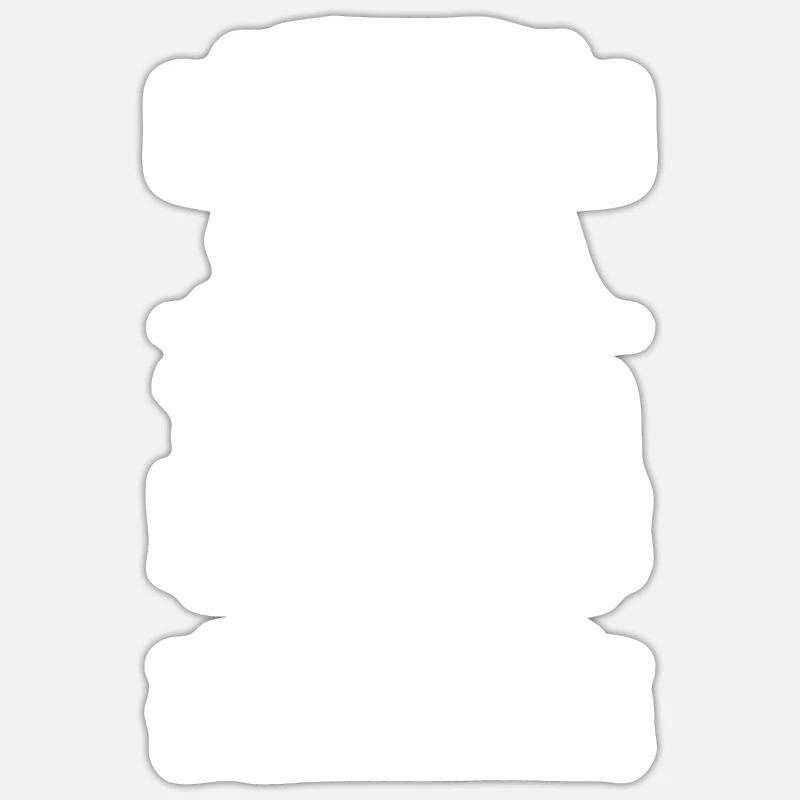 Stiefpapa Stieftochter Stiefvater Geschenk - Sticker Größe S (10 x 10 cm) - Mattweiß