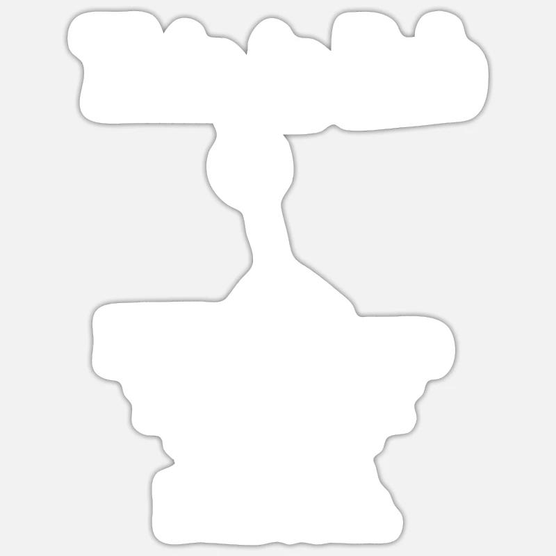 toc toc bob Sticker taille S (10 x 10 cm)