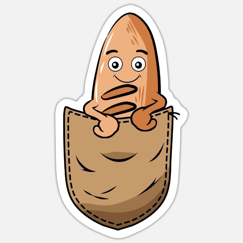 Bread Sticker size S (10 x 10 cm)