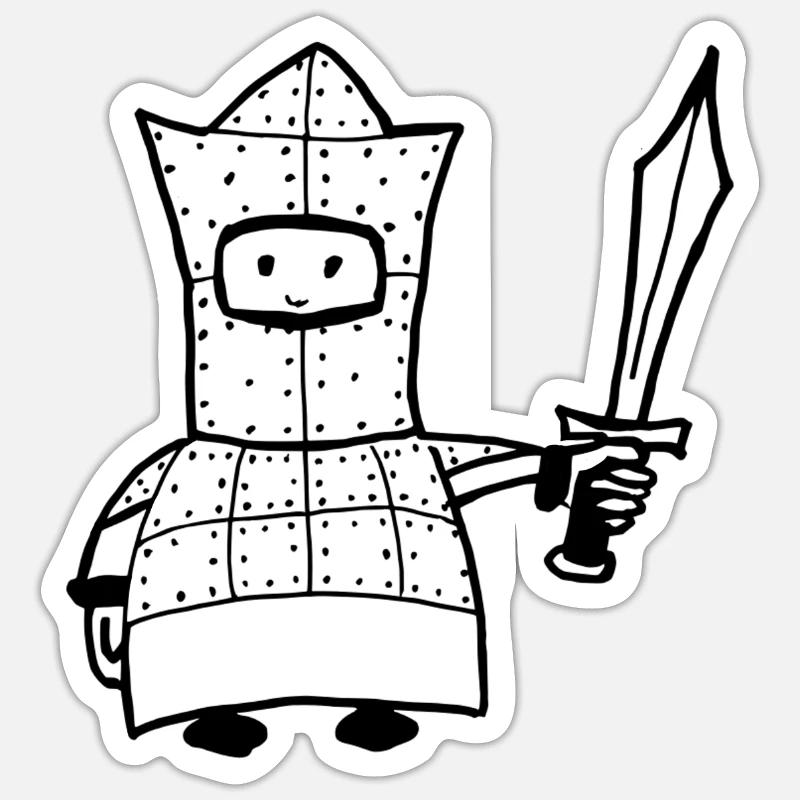 Sticker Größe S (10 x 10 cm) - 