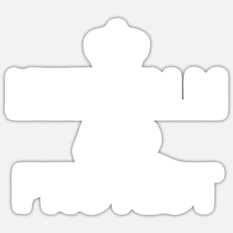 Sticker taille S (10 x 10 cm) - 