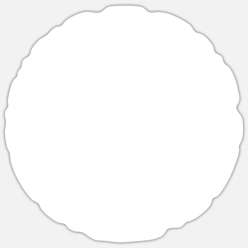 Sunset - Sticker size S (10 x 10 cm) - white matte