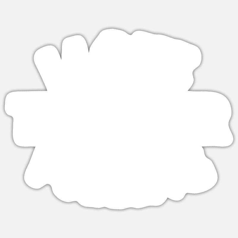 Tractor Pulling - Sticker Größe S (10 x 10 cm) - Mattweiß