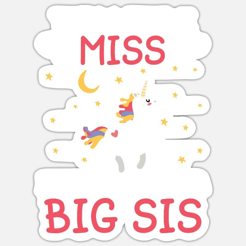 Dieses Mädchen Wird Zur Großen Schwester Sticker Größe S (10 x 10 cm)