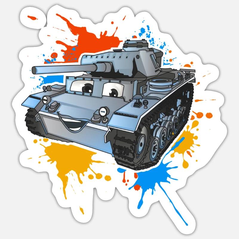 Sticker taille S (10 x 10 cm) - 