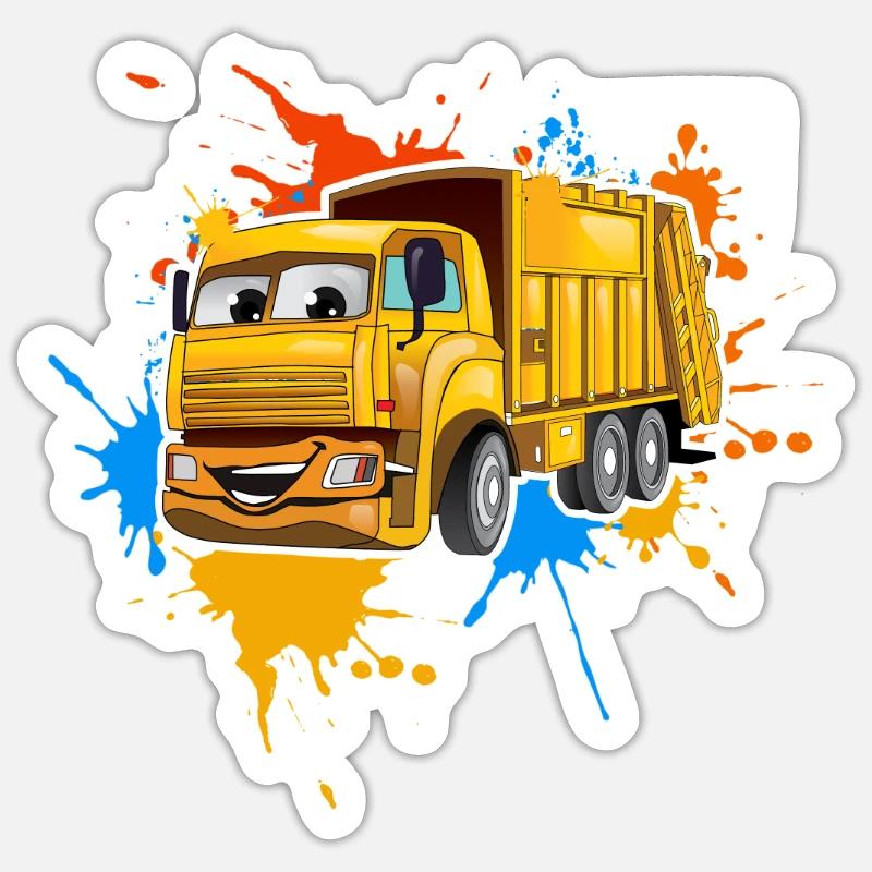 Garbage collection Sticker size S (10 x 10 cm)