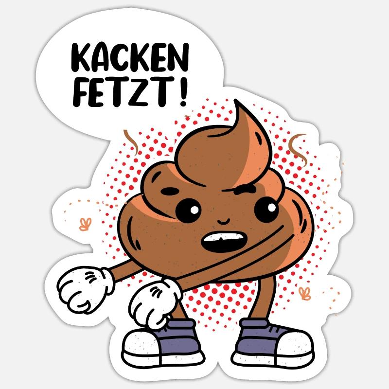 Sticker Größe S (10 x 10 cm) - 