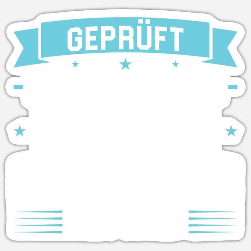 Sticker Größe S (10 x 10 cm) - 