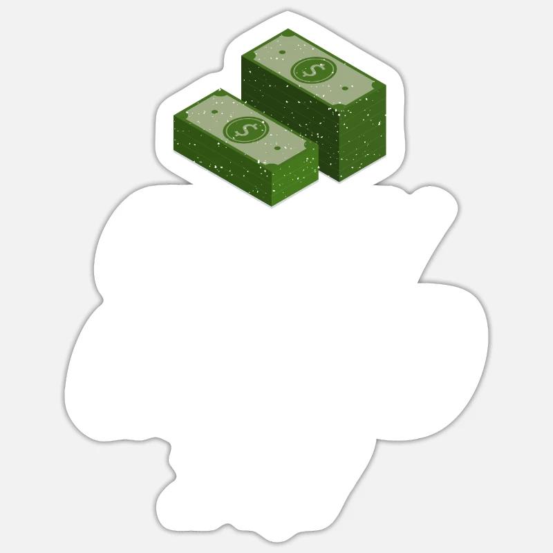 Sur mon Grind 24/7 - Sticker taille S (10 x 10 cm) - blanc mat