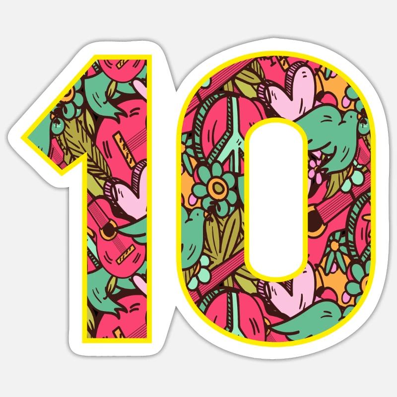 Sticker size S (10 x 10 cm) - 