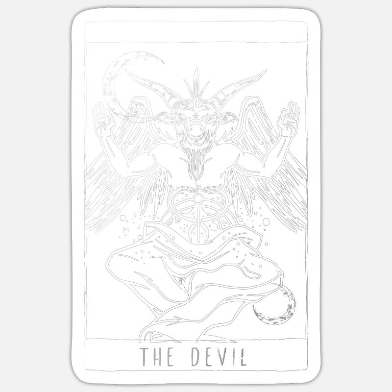 Devil Teufel Dämon Engel Angelwings Sticker Größe S (10 x 10 cm)