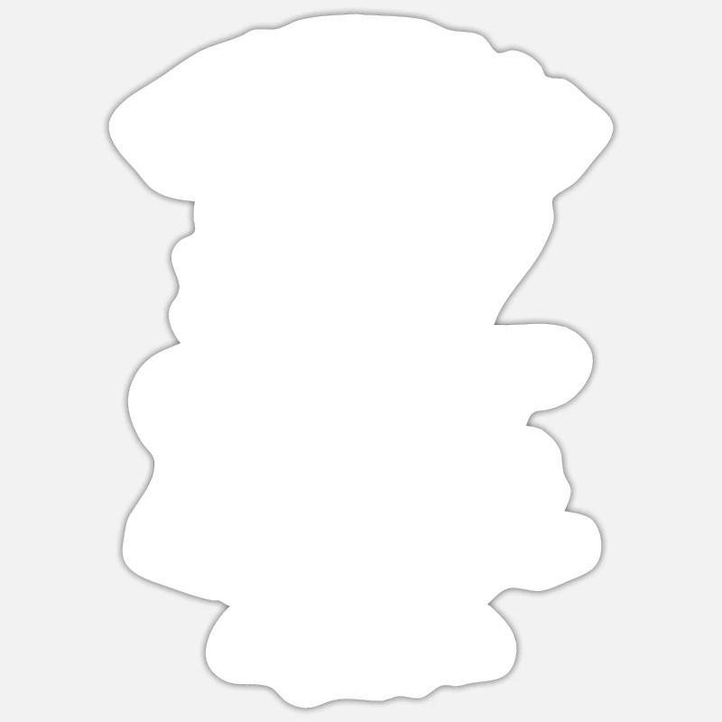 Uncle Design for a Uncles - Sticker size S (10 x 10 cm) - white matte