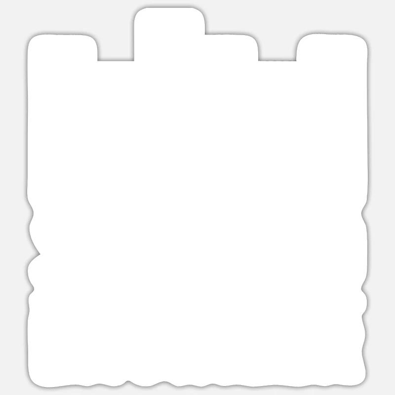 SOUND ENGINEER/ AUDIO ENGINEER GIFT - Sticker Größe S (10 x 10 cm) - Mattweiß