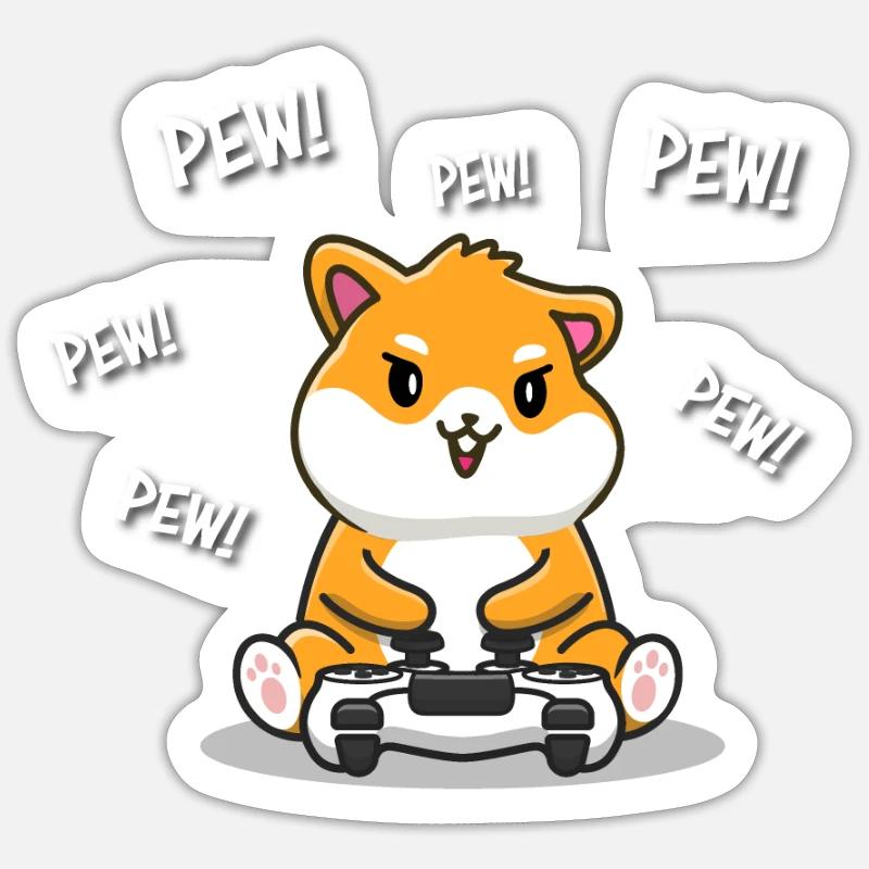 Sticker size S (10 x 10 cm) - 