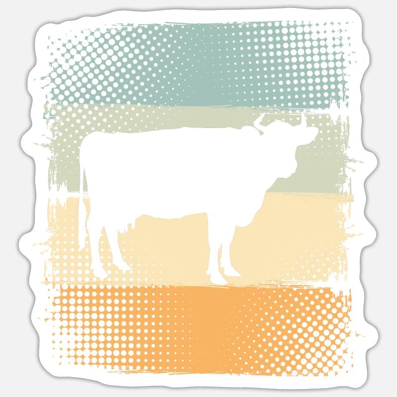 Headland - Sticker size S (10 x 10 cm) - white matte