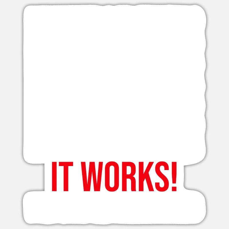 Programmer I hate programming Sticker size S (10 x 10 cm)