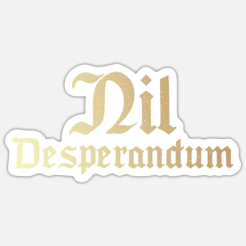 Desperandum du Nil Sticker taille S (10 x 10 cm)