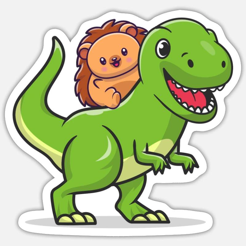 Igel - Sticker Größe S (10 x 10 cm) - Mattweiß
