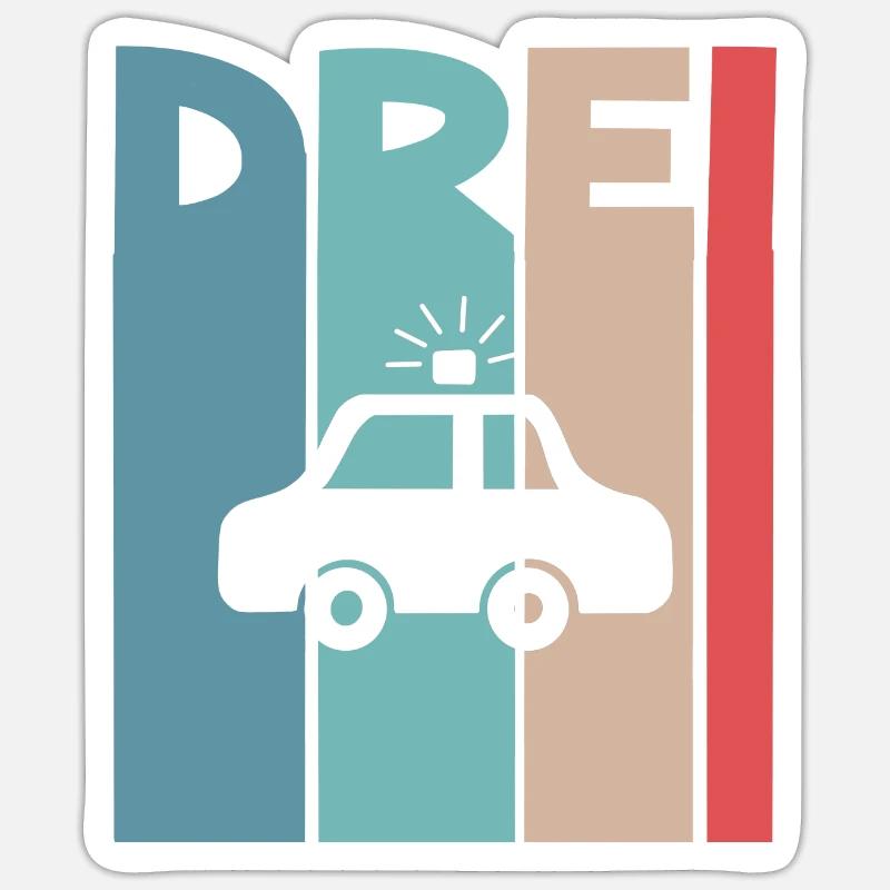 Sticker Größe S (10 x 10 cm) - 