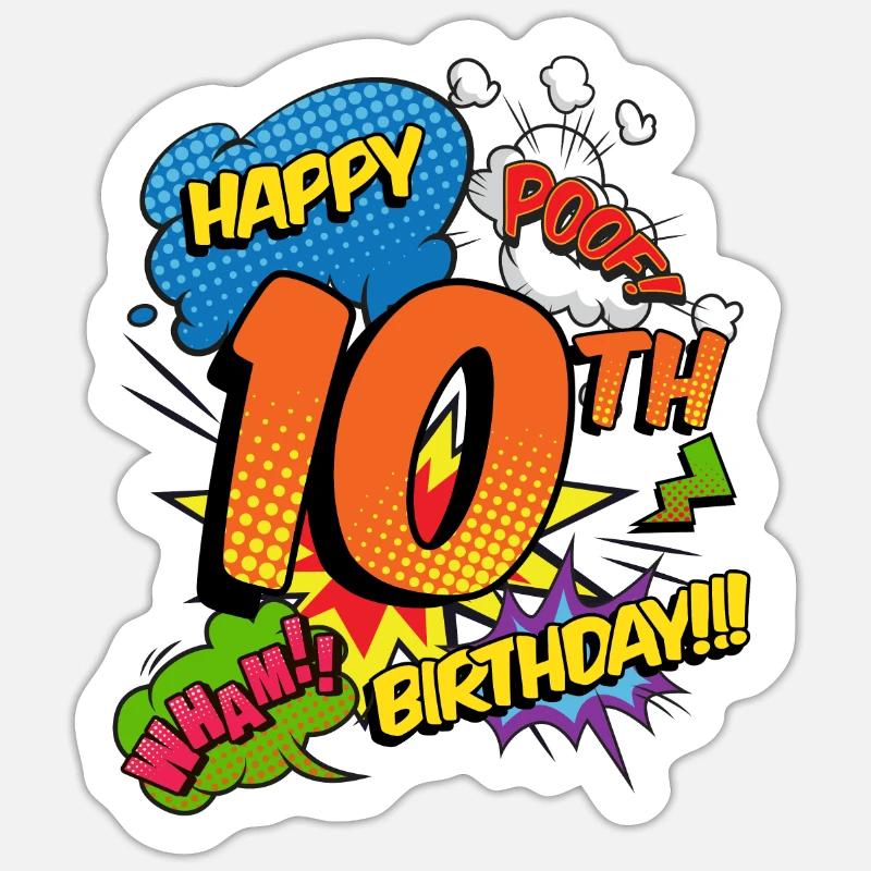 Sticker formato S (10 x 10 cm) - 