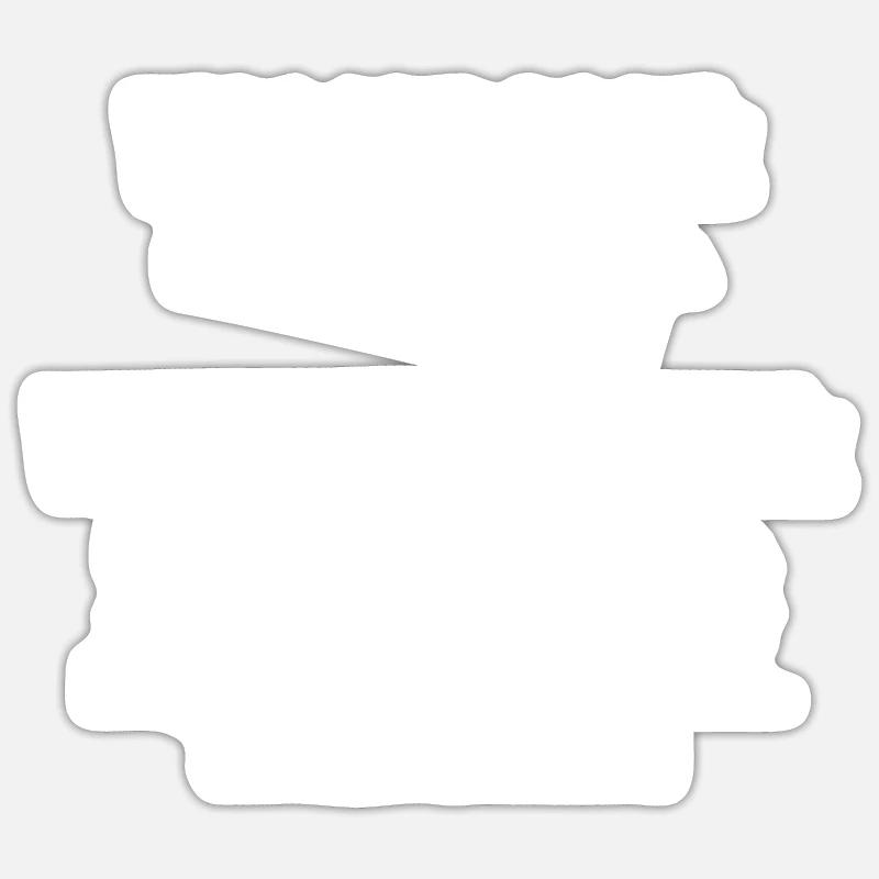 IT-Bereich Informatiker Programmierer IT-Spruch - Sticker Größe S (10 x 10 cm) - Mattweiß