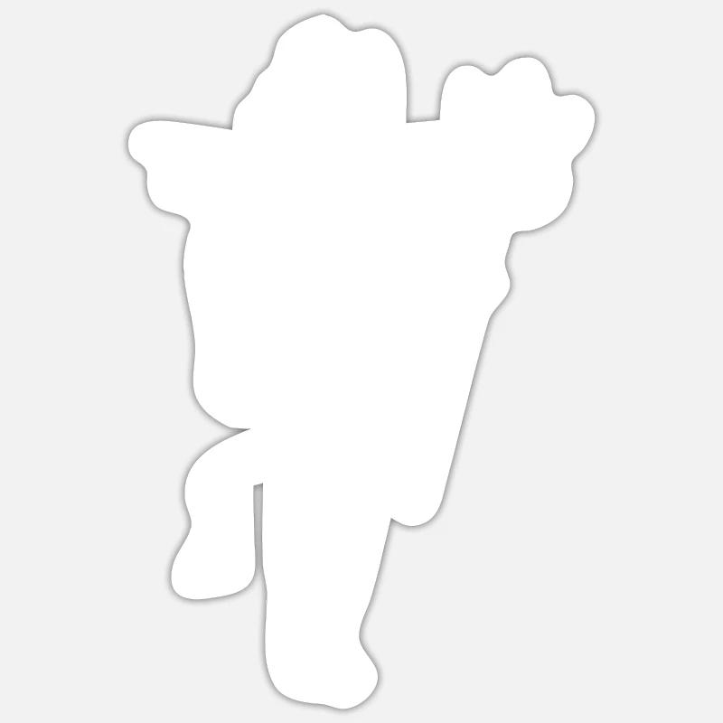 Engel Teufel Satan Devil Teufelchen Sticker Größe S (10 x 10 cm)