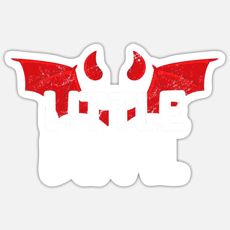 Little Devil Teufel Teufelchen Satan Sticker size S (10 x 10 cm)