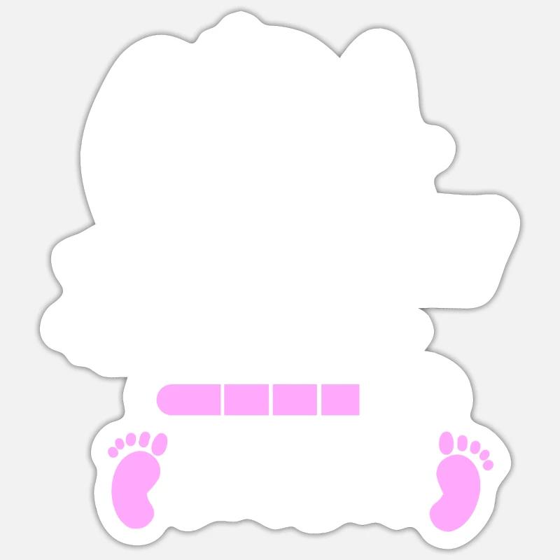 Opa 2022 Loading - Opa werden - Bald Opa Sticker Größe S (10 x 10 cm)