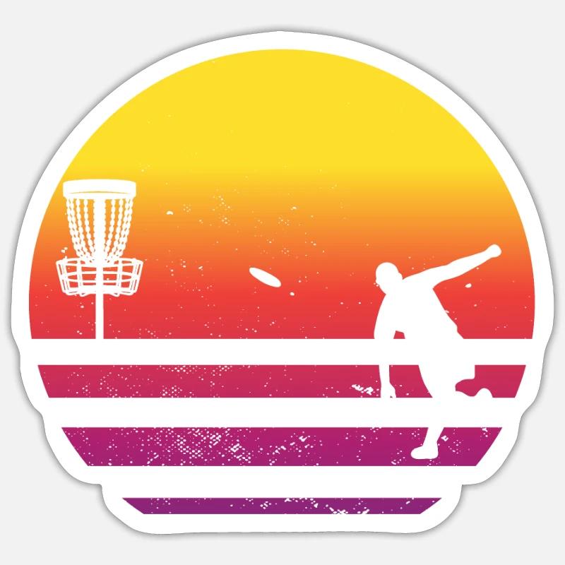 Discgolf Sticker Größe S (10 x 10 cm)