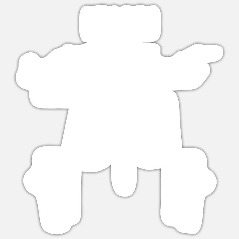 Ich bin systemrelevant Statement Sticker Größe S (10 x 10 cm)