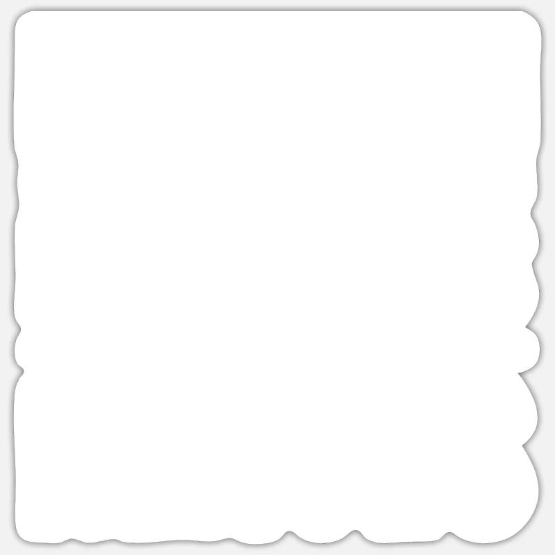 Architecte Drôle Architecte Cadeau - Sticker taille S (10 x 10 cm) - blanc mat