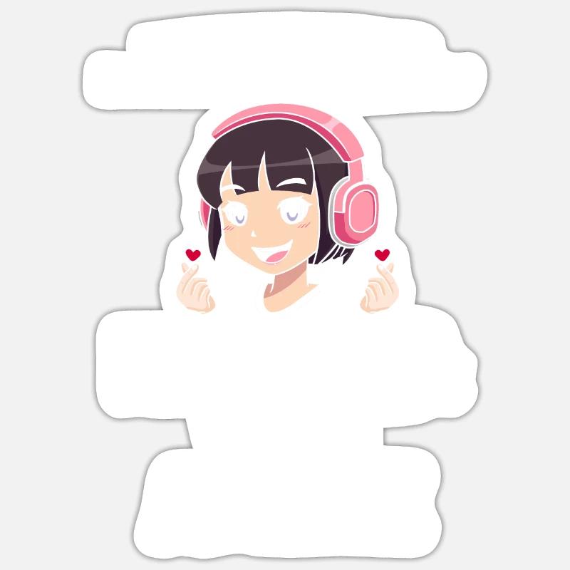 K-Pop-K-Pop-Merch K-Pop-Waren Geschenk - Sticker Größe S (10 x 10 cm) - Mattweiß