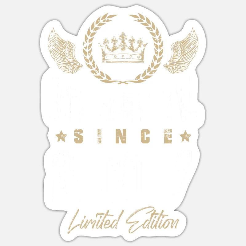 Édition limitée 2007 - Sticker taille S (10 x 10 cm) - blanc mat