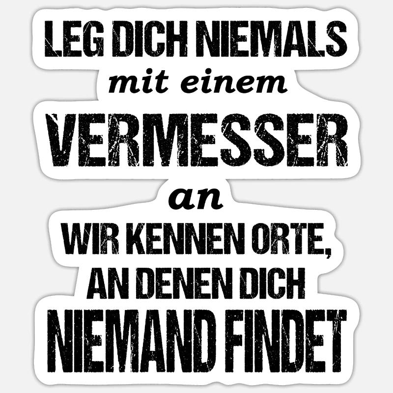 Sticker Größe S (10 x 10 cm) -