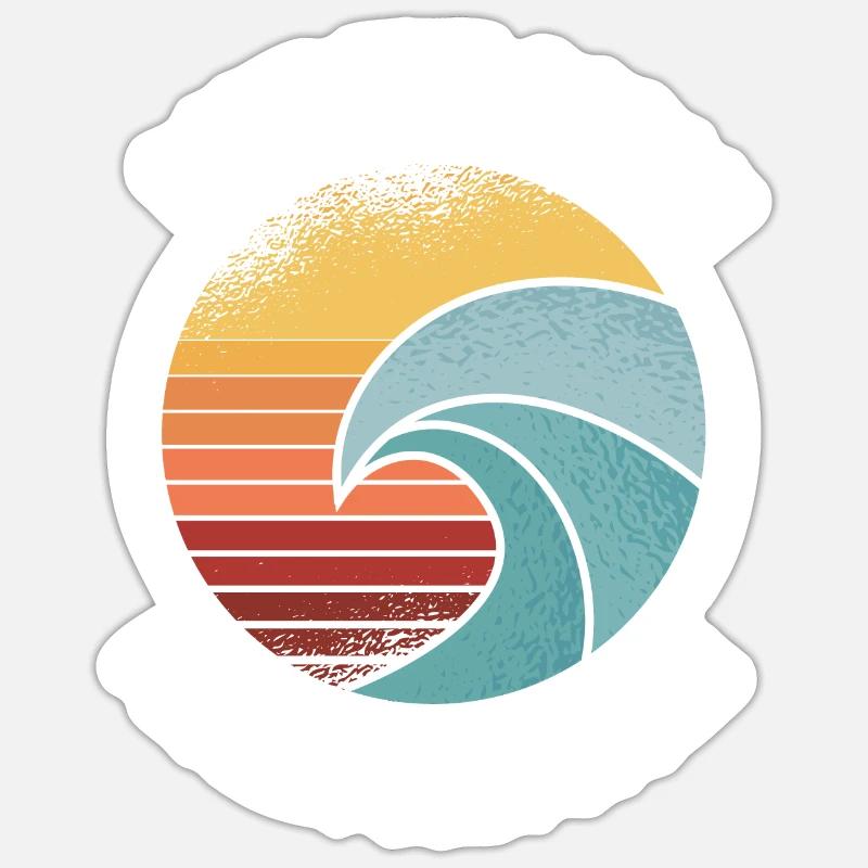 Save the Ocean - Sticker size S (10 x 10 cm) - white matte