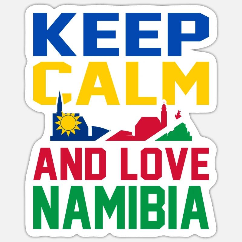 Namibia Sticker Größe S (10 x 10 cm)