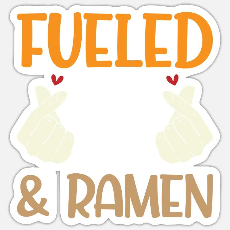 K-Pop & Ramen K-Pop & Ramen Geschenk Sticker Größe S (10 x 10 cm)