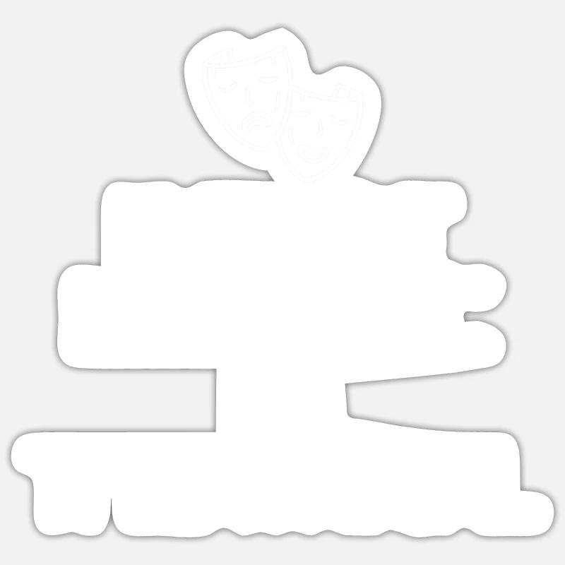 Sticker Größe S (10 x 10 cm) - 