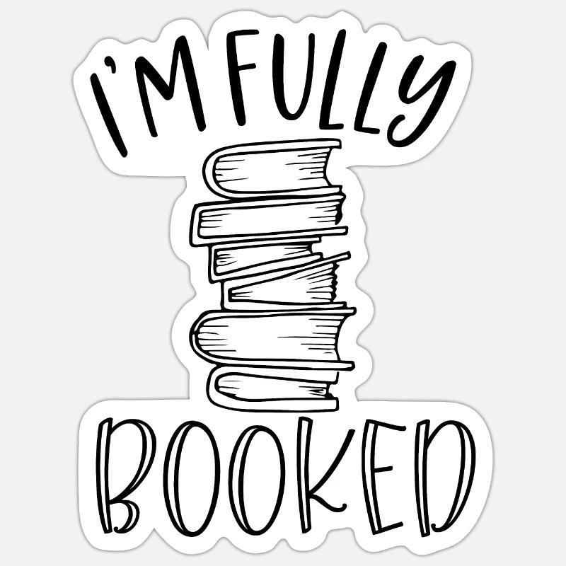 Je suis complet - Sticker taille S (10 x 10 cm) - blanc mat