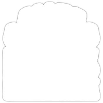 Alles wird gut Lars ist jetzt da - Sticker Größe S (10 x 10 cm) - Mattweiß - Vorne